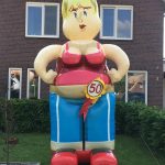 opblaaspop Sarah ordinair huren